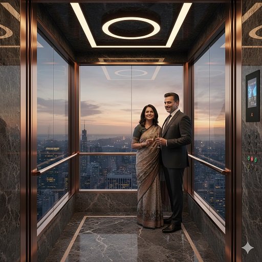 Opulent Luxury Elevators for Villas and Penthouses